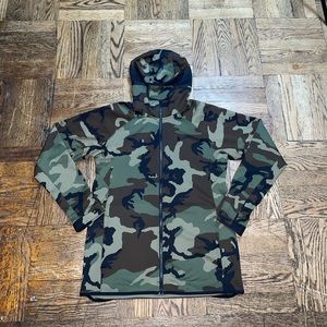 Nike Therma Flex Army Camo Green Zip Hooded Jacket